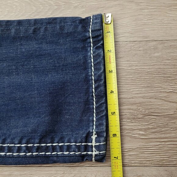 Vigoss Jeans Size 27 Fit Capri Button Flap Pockets Low Rise Embellished - Picture 9 of 10